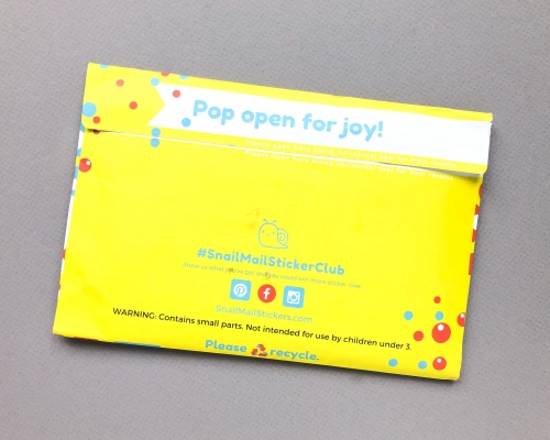 Snail Mail Stickers Subscription Box Review + Coupon Code – July 2019
