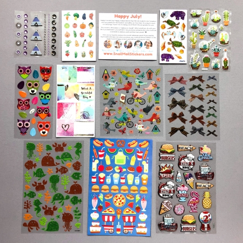 Snail Mail Stickers Subscription Box Review + Coupon Code – July 2019