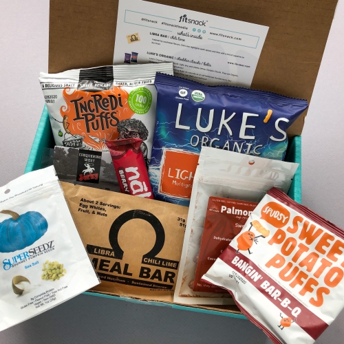 Fit Snack Subscription Box Review + Discount – August 2019