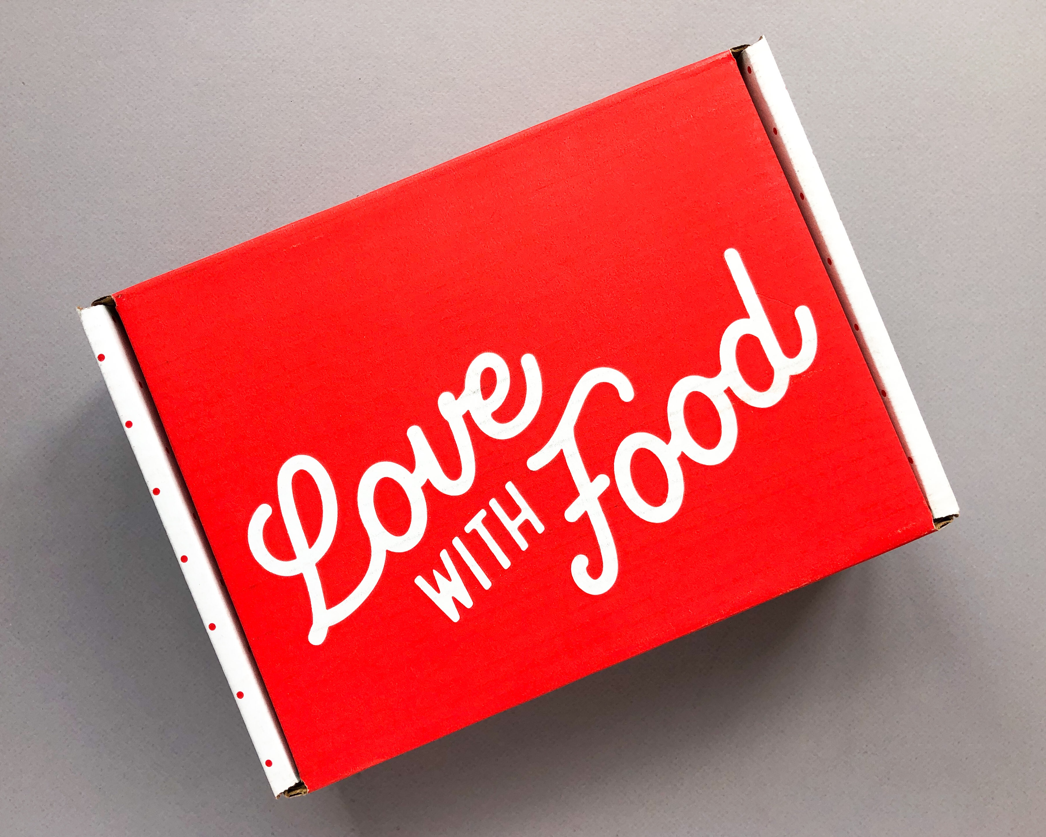 Love With Food Subscription Box Review + Promo Code - September 2019 ...