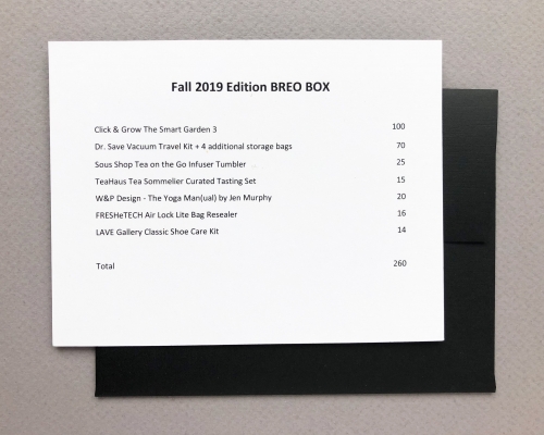 brēō box Subscription Box Review + Coupon Code – Fall 2019