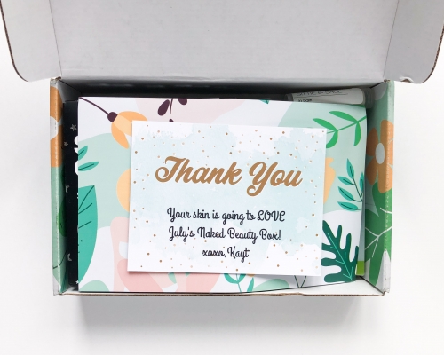 The Naked Beauty Box Subscription Box Review + Coupon Code – July 2020