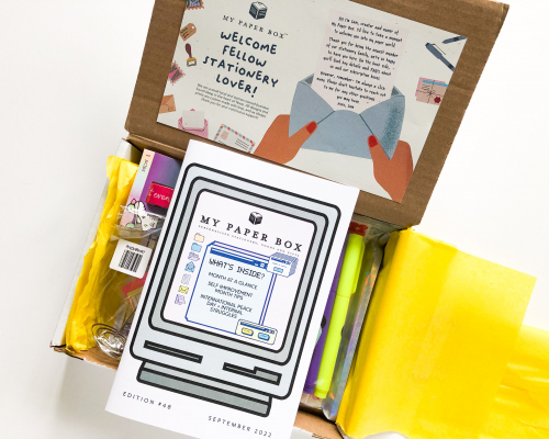 My Paper Box Subscription Box Review + Coupon Code – September 2022